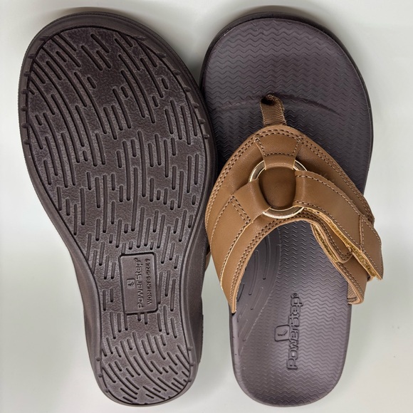 Brown PowerStep Sandals - Picture 3 of 5